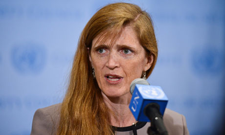 Samantha Power, US ambassador to the United Nations