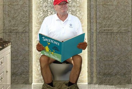 Taking a shit Trump - 1